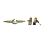 Lego City 60425 Idrovolante dell’Esploratore della giungla con 2 Minifigure 3 Coccodrilli e una Rana