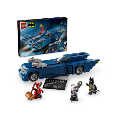 Lego DC Batman 76274 Batman con Batmobile vs. Harley Quinn e Mr. Freeze