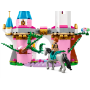 Lego Disney 43240 Malefica Drago Castello con Torre e 2 Minifigure tra cui Aurora e Principe Filippo