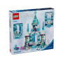 Lego Disney 43244 Il Palazzo di ghiaccio di Elsa Castello di Frozen con 4 Personaggi e 1 Renna