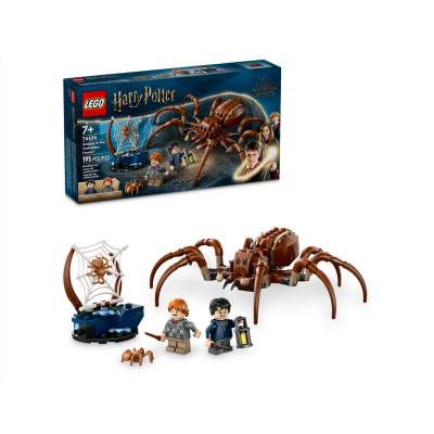 Lego Harry Potter 76434 Aragog nella Foresta Proibita Animale Snodabile con 2 minifigure e accessori