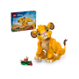 Lego Disney 43243 Simba il cucciolo del Re Leone Animale snodabile riccamente dettagliato