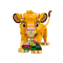 Lego Disney 43243 Simba il cucciolo del Re Leone Animale snodabile riccamente dettagliato