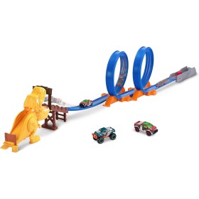 Giocheria POS190122 Pista T-Rex Attack Building Playset con macchinina inclusa Giocheria POS190122 Pista T-Rex Attack Building Playset con macchinina inclusa