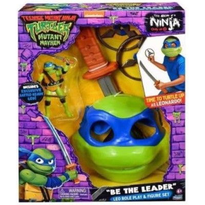 Giochi Preziosi TU817000 Ninja Turtles Set Role Play " Be the Leader" Leonardo