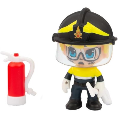 Giochi Preziosi VGL02000 Vigili del Fuoco con Auto Intervento Speciale con minifigura alta 7cm