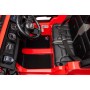 Auto Elettrica Macchina per Bambini 2 Posti Jeep Wrangler Rubicon 12V con Ruote in Gomma Sedile in Pelle Telecomando