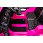 Auto Elettrica Macchina per Bambini 2 Posti Jeep Wrangler Rubicon 12V con Ruote in Gomma Sedile in Pelle Telecomando