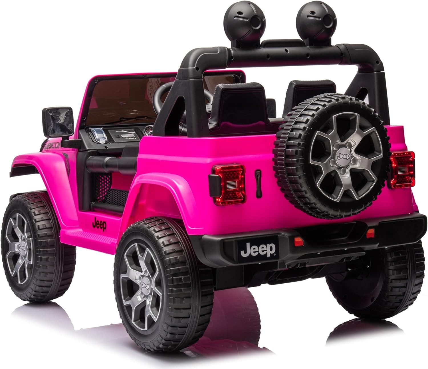 Auto Elettrica Macchina per Bambini 2 Posti Jeep Wrangler Rubicon 12V Fuoristrad - Foto 26 di 61