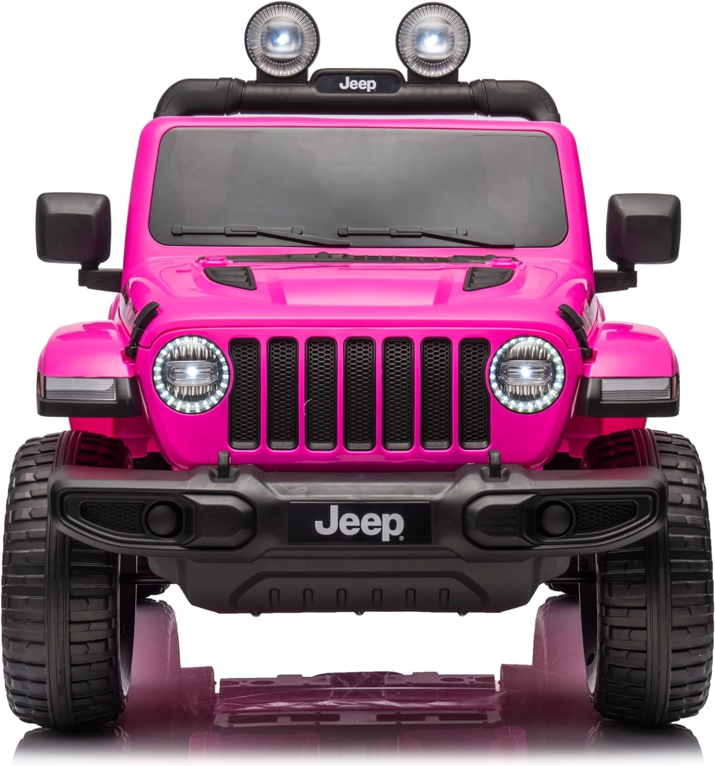 Auto Elettrica Macchina per Bambini 2 Posti Jeep Wrangler Rubicon 12V Fuoristrad - Foto 24 di 61