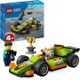 LEGO City 60399 Auto da Corsa Verde Macchina Formula1 con Starter Brick e Minifigure