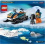 LEGO City 60376 Gatto delle Nevi Artico Set con Veicolo Foche e Minifigure dell'Esploratore