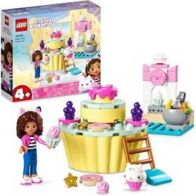 LEGO Gabby's Dollhouse 10785 Divertimento in Cucina con Dolcetto con Gabby e Dolcetto Cupcake da Decorare e Accessori LEGO Gabby's Dollhouse 10785 Divertimento in Cucina con Dolcetto con Gabby e Dolcetto Cupcake da Decorare e Accessori