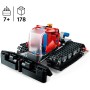 LEGO Technic 42148 Gatto delle Nevi Set 2in1 con Motoslitta e Spazzaneve