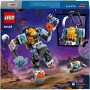 LEGO City 60428 Mech di Costruzione Spaziale Tuta Snodabile e Meccanizzata con Minifigure del Pilota e Figura di Robot