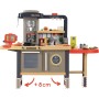 Smoby 7600312303 Chef Corner Restaurant 3 Anni con 70 Accessori e Tre Aree Gioco: per Cucinare, per Servire e Cassa