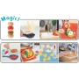 Smoby 7600312303 Chef Corner Restaurant 3 Anni con 70 Accessori e Tre Aree Gioco: per Cucinare, per Servire e Cassa