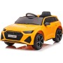 Auto Elettrica Macchina per Bambini 12V Audi RS 6 con Sedile Pelle e Telecomando