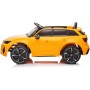 Auto Elettrica Macchina per Bambini 12V Audi RS 6 con Sedile Pelle e Telecomando