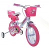 Dino Bikes Bicicletta per Bambini Unicorno Bambine misura 14" Bimba