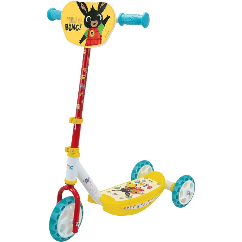 Smoby - Bing 7600750189 3 Year 3 Wheel Scooter 20 kg Metal