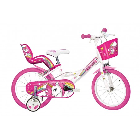 Bicicletta Per Bambine Unicorno 16 164R-Un Dino Bikes