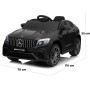 Macchina Elettrica per Bambini 12V Mercedes GLC 63S con Ruote in Gomma Telecomando