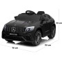 Macchina Elettrica per Bambini 12V Mercedes GLC 63S con Sedile in Pelle Telecomando e Tappetini in Omaggio