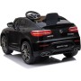 Macchina Elettrica per Bambini 12V Mercedes GLC 63S con Ruote in Gomma Telecomando