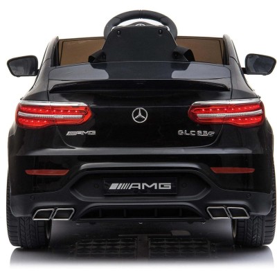 Macchina Elettrica per Bambini 12V Mercedes GLC 63S con Ruote in Gomma Telecomando