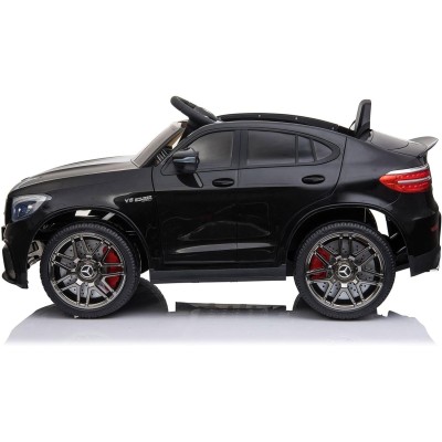 Macchina Elettrica per Bambini 12V Mercedes GLC 63S con Ruote in Gomma Telecomando