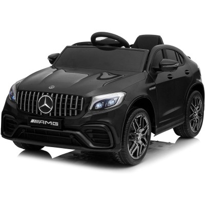 Macchina Elettrica per Bambini 12V Mercedes GLC 63S con Ruote in Gomma Telecomando