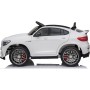 Macchina Elettrica per Bambini 12V Mercedes GLC 63S con Ruote in Gomma Telecomando