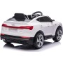 Auto Macchina Elettrica per Bambini 12V AUDI e-tron Sportback con Telecomando Sedile in Pelle Tappetini Omaggio