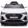 Auto Macchina Elettrica per Bambini 12V AUDI e-tron Sportback con Telecomando Sedile in Pelle Tappetini Omaggio