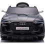 Auto Macchina Elettrica per Bambini 12V AUDI e-tron Sportback con Telecomando Sedile in Pelle Tappetini Omaggio