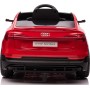 Auto Macchina Elettrica per Bambini 12V AUDI e-tron Sportback con Telecomando Sedile in Pelle Tappetini Omaggio