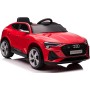 Auto Macchina Elettrica per Bambini 12V AUDI e-tron Sportback con Telecomando Sedile in Pelle Tappetini Omaggio