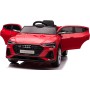 Auto Macchina Elettrica per Bambini 12V AUDI e-tron Sportback con Telecomando Sedile in Pelle Tappetini Omaggio