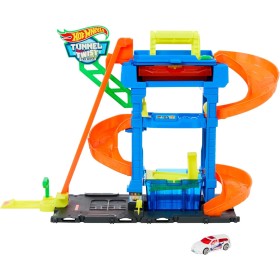 Mattel HTN80 Hot Wheels Tunnel Twist Car Wash Autolavaggio con Tunnel e veicolo 1:64 cambia-colore Mattel HTN80 Hot Wheels Tunnel Twist Car Wash Autolavaggio con Tunnel e veicolo 1:64 cambia-colore