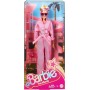 Mattel HRF29 Barbie The Movie Margot Robbie con Tuta Pink power Occhiali da Sole e Fascia per Capelli