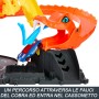 Mattel HTN81 Hot Wheels Pizza Slam Cobra Attack Attacco del Cobra in Pizzeria con pista a spirale 3 percorsi e macchina 1:64