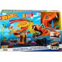 Mattel HTN81 Hot Wheels Pizza Slam Cobra Attack Attacco del Cobra in Pizzeria con pista a spirale 3 percorsi e macchina 1:64