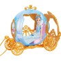 Mattel HYM33 Disney Princess Carrozza di Cenerentola con cavallo bianco con criniera e coda spazzolabili e tanti accessori