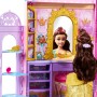 Mattel HXC20 Disney Princess Guardaroba da Favola armadio apribile 60cm con abiti e 25 accessori