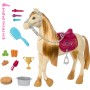 Mattel HXJ42 Barbie Tornado cavallo interattivo con luci musica e accessori balla e nitrisce