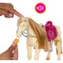 Mattel HXJ42 Barbie Tornado cavallo interattivo con luci musica e accessori balla e nitrisce