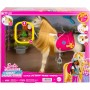 Mattel HXJ42 Barbie Tornado cavallo interattivo con luci musica e accessori balla e nitrisce