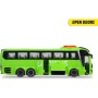 Dickie Toys 203744015 Autobus Man Lion's Coach FlixBus Verde 27cm Autocar con funzione di sterzo