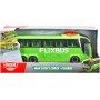 Dickie Toys 203744015 Autobus Man Lion's Coach FlixBus Verde 27cm Autocar con funzione di sterzo